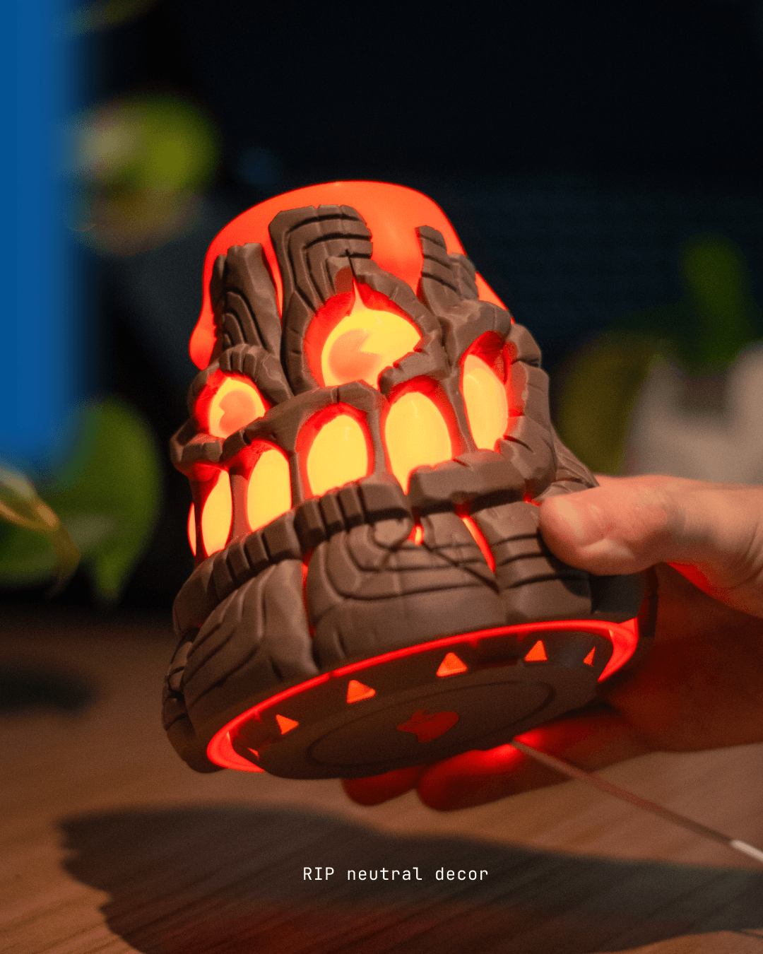 Tiki Lava Lamp 3d model