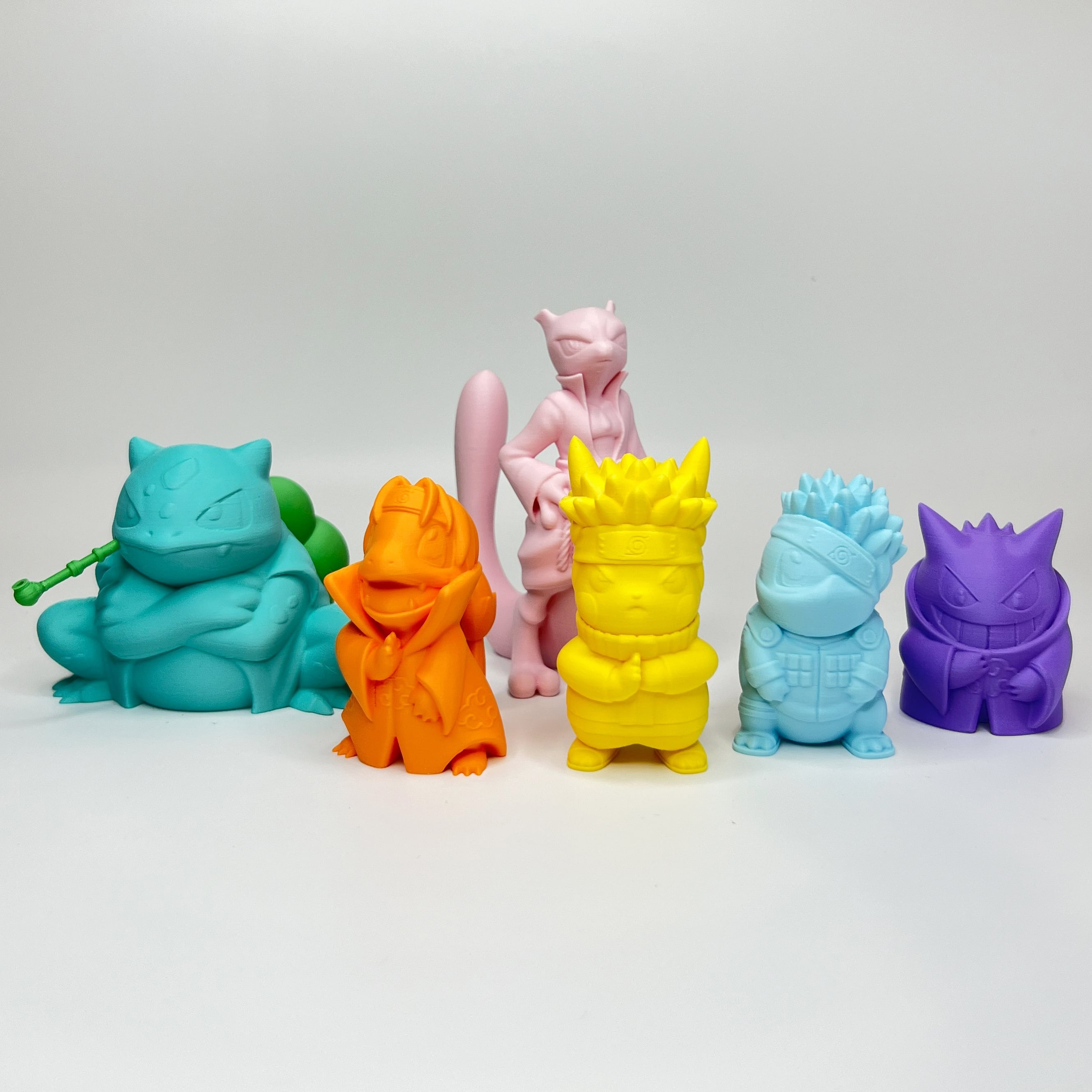 Pikachu x Naruto 3d model