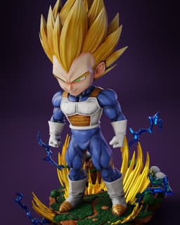 Super Vegeta Chibi - MODEL FREE 3d model