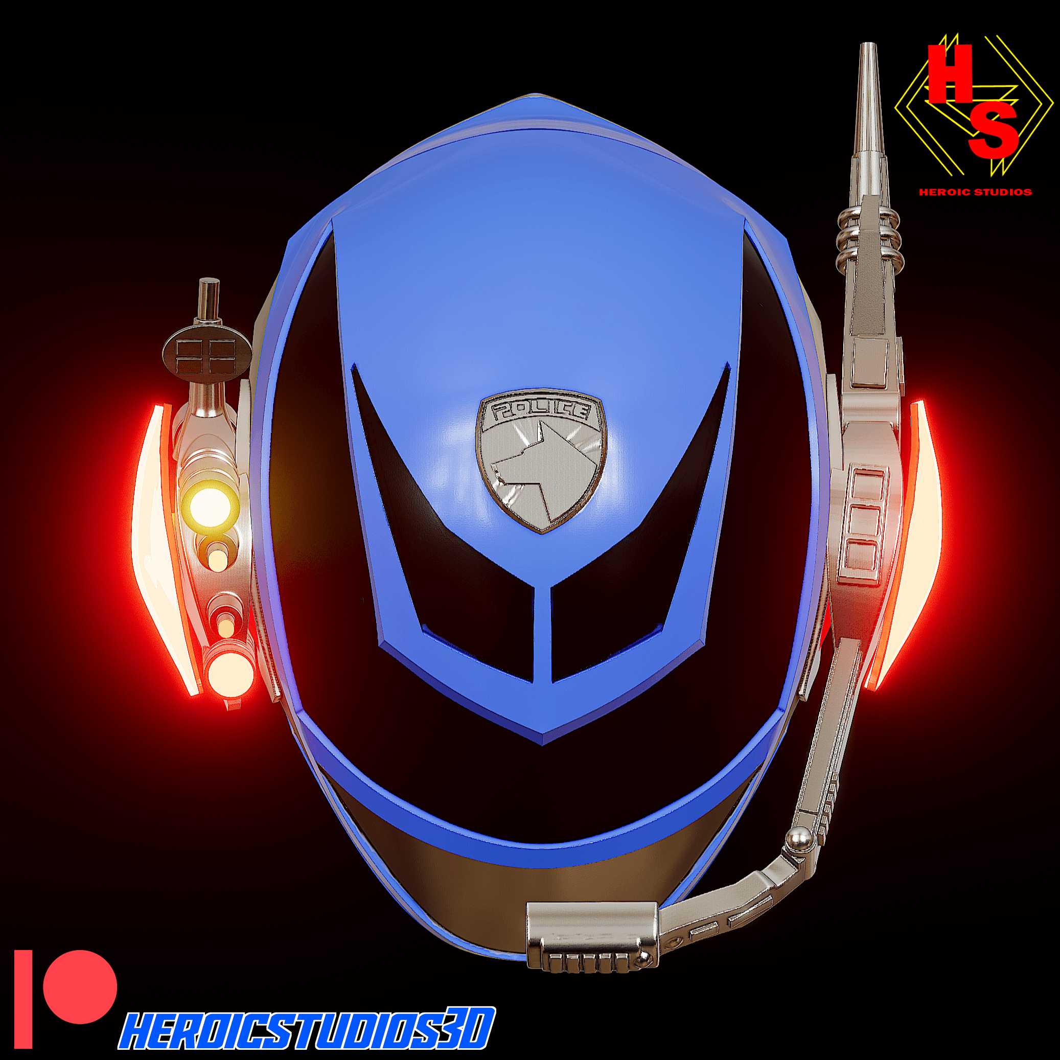 SPD SWAT Helmets 3d model