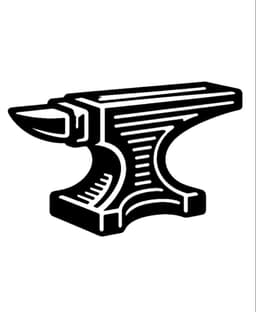 Leather Stamp 75mm Anvil 3d model