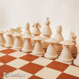 Japanese Chess Set.3mf 3d model