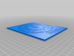 Slipknot logo print 3d model