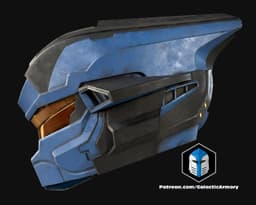 Infinite Thremaleon Helmet - 3D Print Files 3d model
