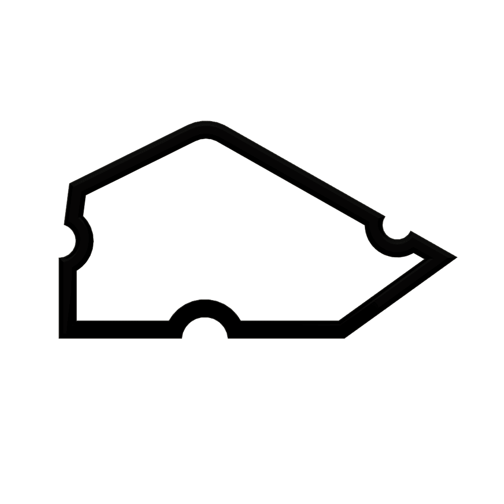 Cheese Wedge Cookie Cutter STL File - 4 inches 3d model