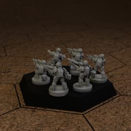 Sniper Infantry for American Mecha 3d model
