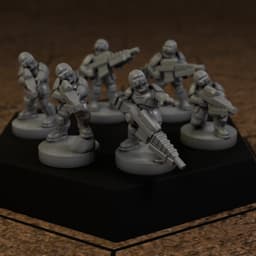 Sniper Infantry for American Mecha 3d model