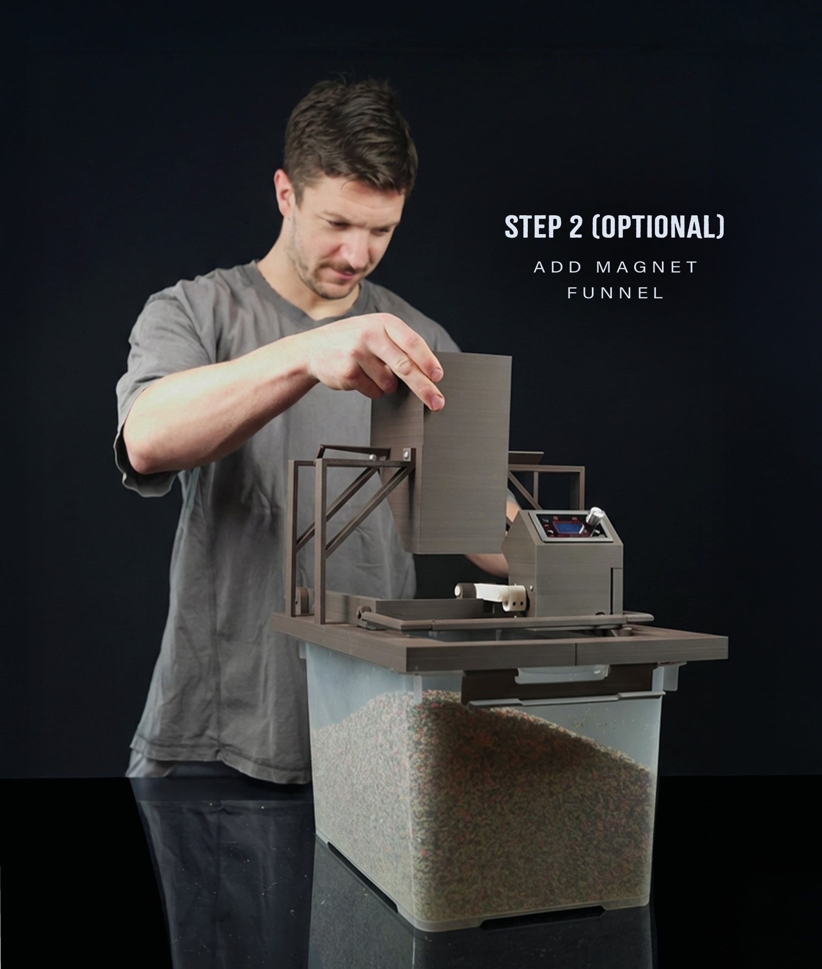 Sifting Machine for IKEA Samla Box 3d model