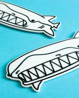 Great Wide Shark // Rejected Animals Decal 3d model
