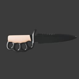 Combat Knife 3d model