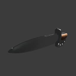 Combat Knife 3d model