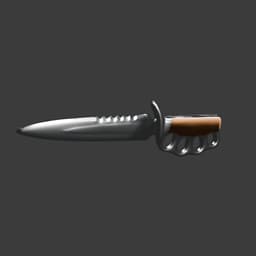 Combat Knife 3d model