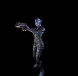 Mass Effect Liara 3d model