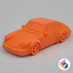 Foldable_Porsche911 3d model