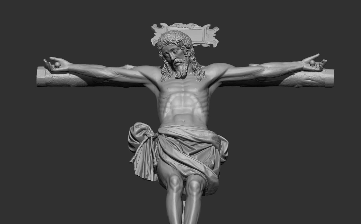 Jesus 3D Scanning STL Printable 3d model