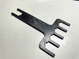 Plate Fork Cherry MX 3d model