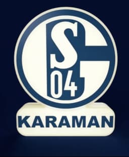 F.C. Schalke 04 Sign – LED Strip Compatible 3d model