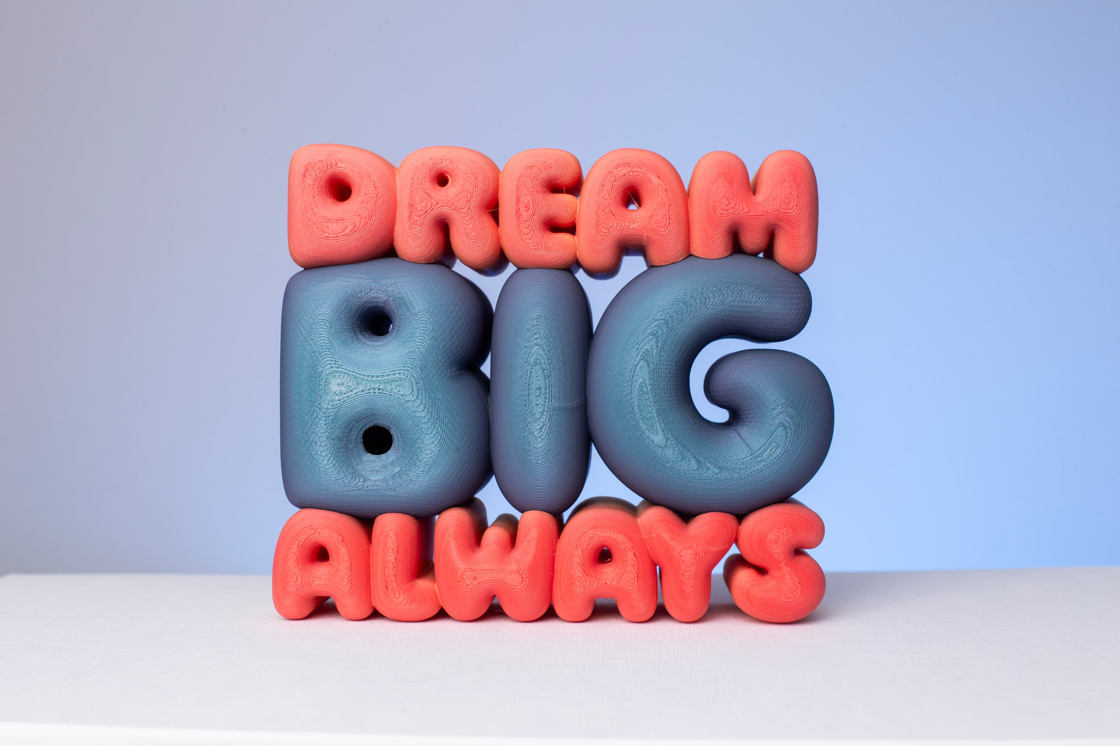 Dream Big Always Standing Decoration 3d model