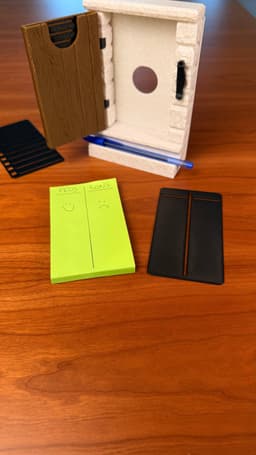 SECRET NOTE | STICKY NOTES HOLDER & STENCILS 3d model