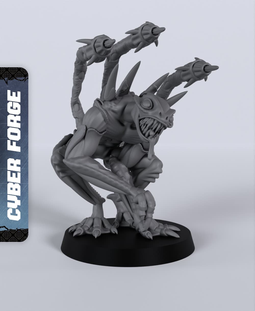 Vragg - With Free Cyberpunk - Sci-Fi Gift Ideas for RPG and Wargamers 3d model
