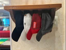 Baseball Cap Holder (ceiling mount) 3d model