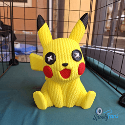 Pika Knitted 3d model