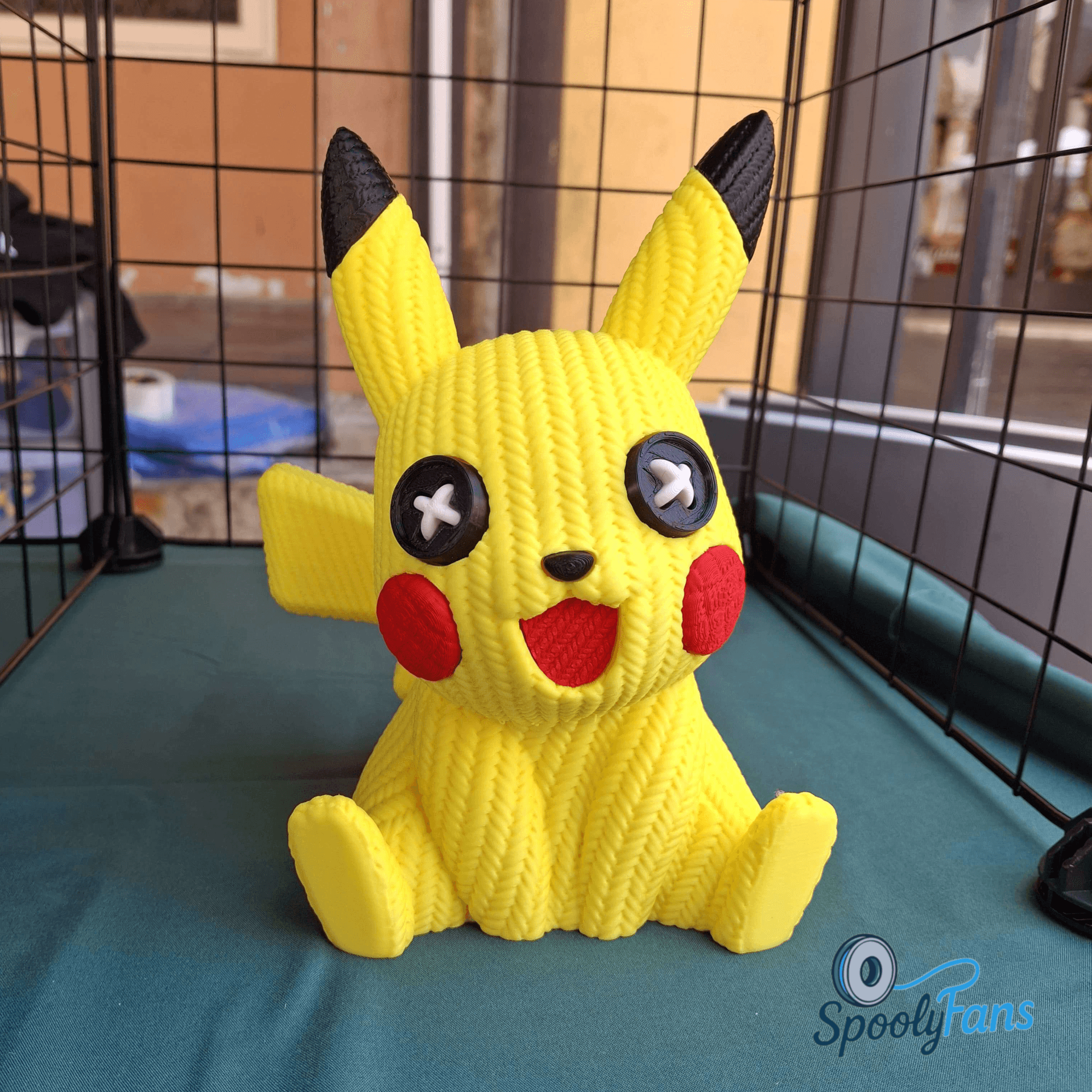 Pika Knitted 3d model