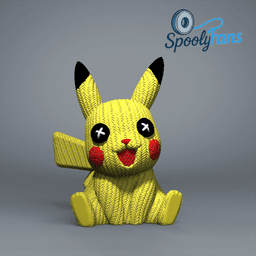 Pika Knitted 3d model