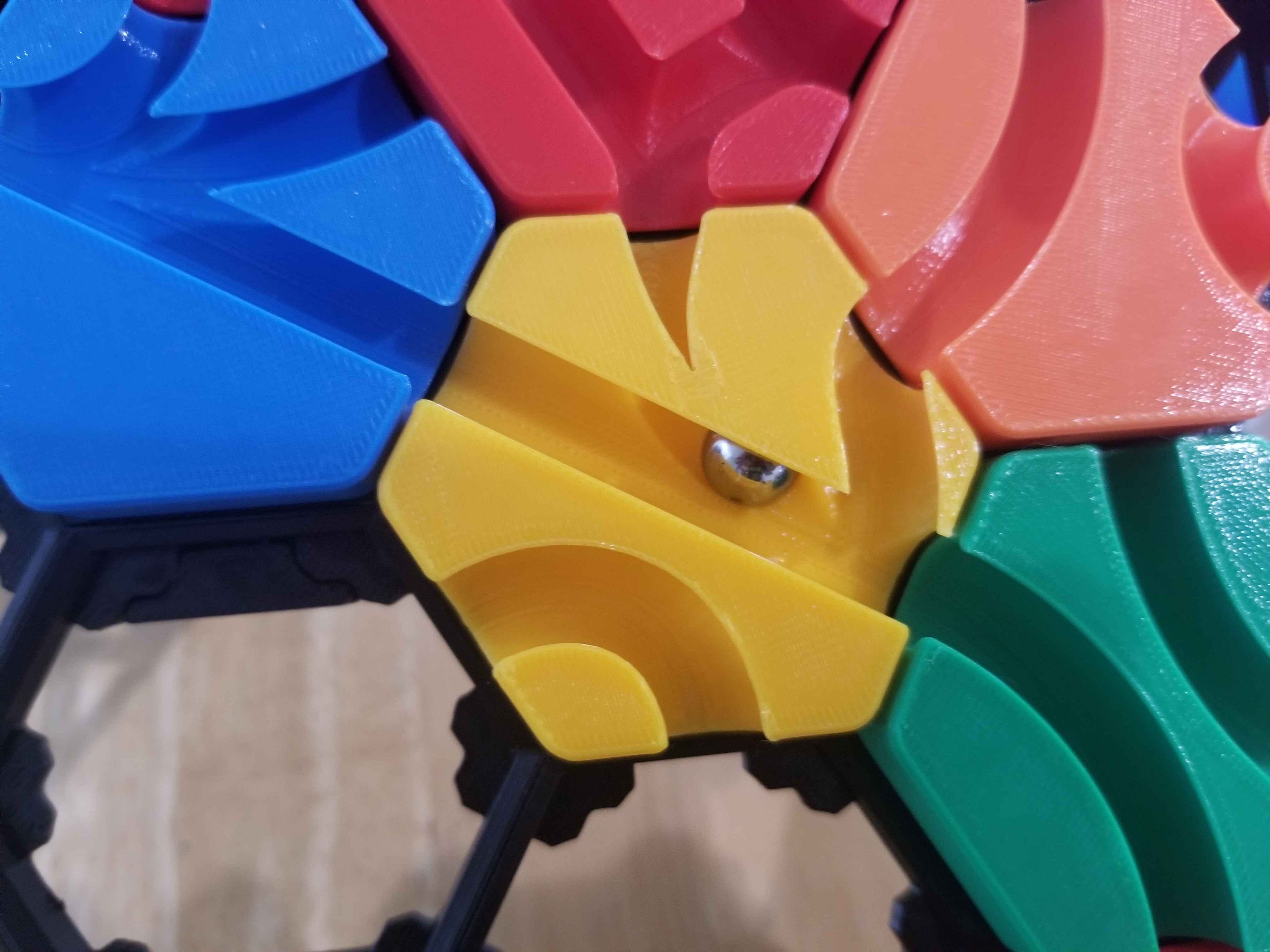Hextraction - Lock Tile 3d model