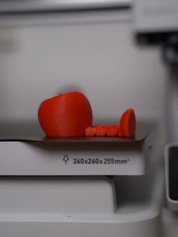 apple with articulated feet 3d model