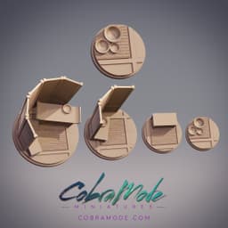 Meditation Room Base Pack (4pcs) 3d model