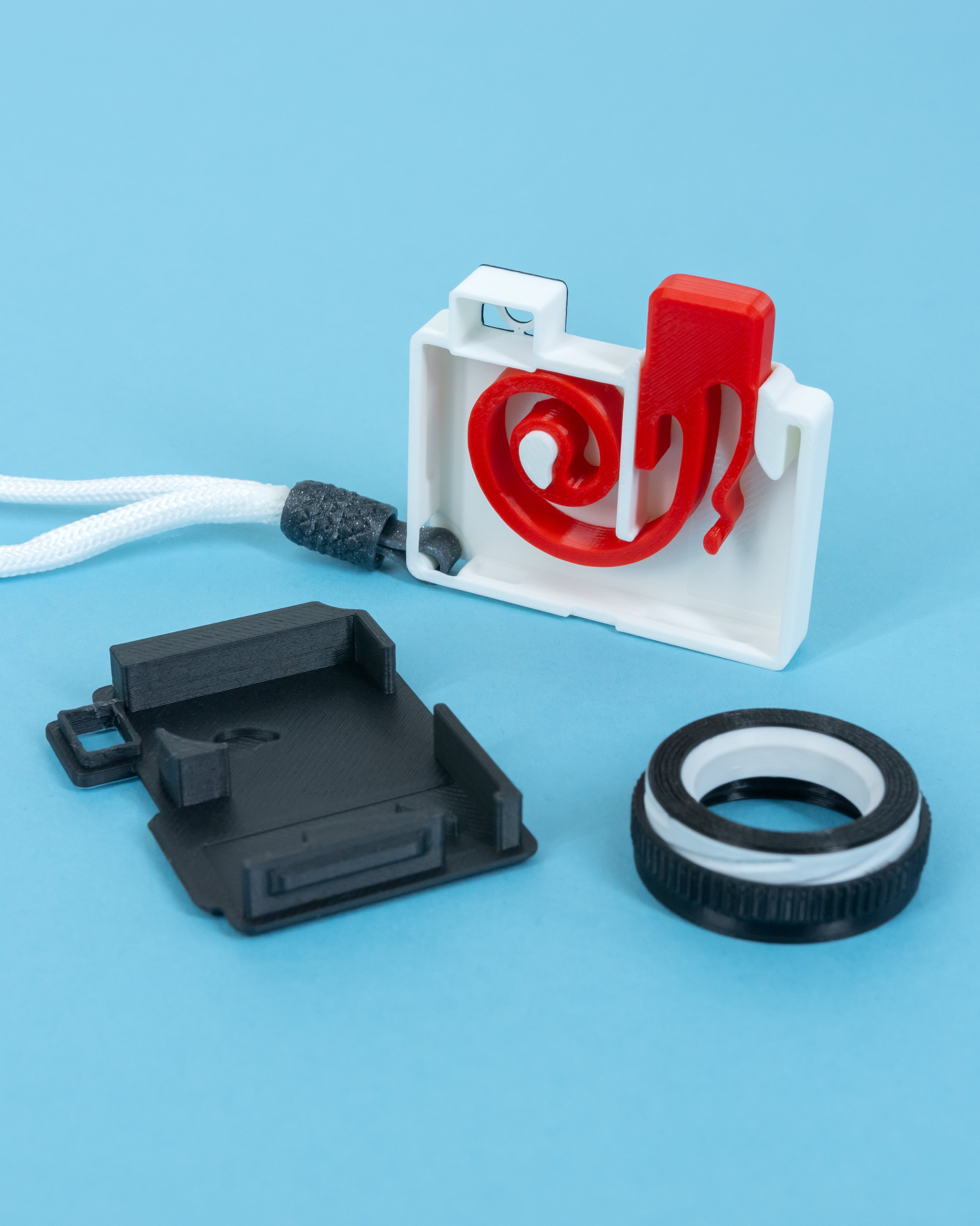Momentus Mind Camera PRO // Fidget Clicker + Memory Device 3d model