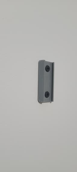 Wall Mounted Planter Fluted Half Moon 3d model