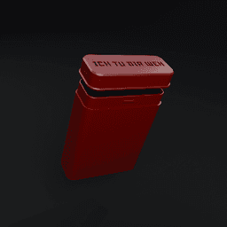 Rammstein band-aid container 3d model