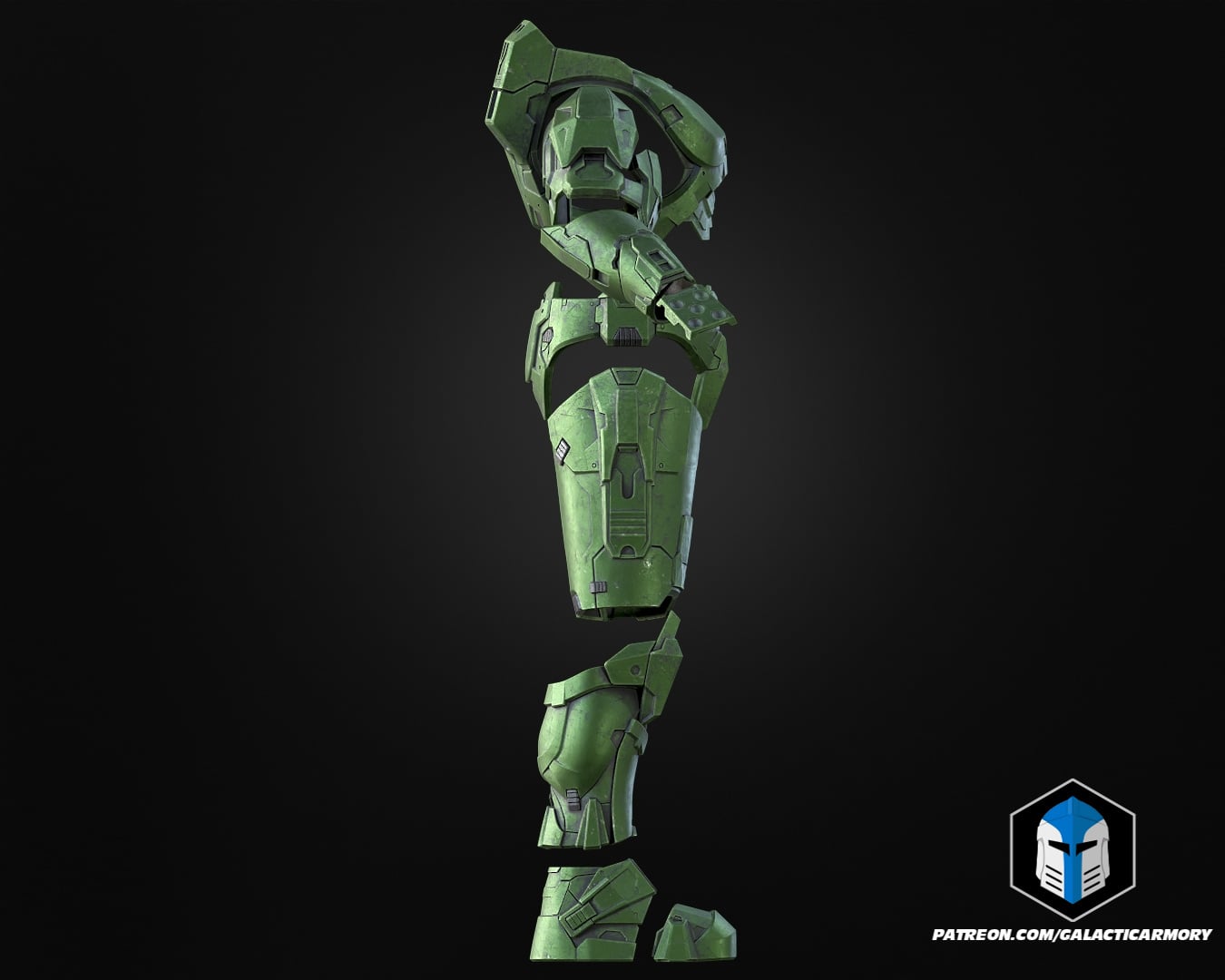 Master Chief Mark 6 Armor - 3D Print Files 3d model
