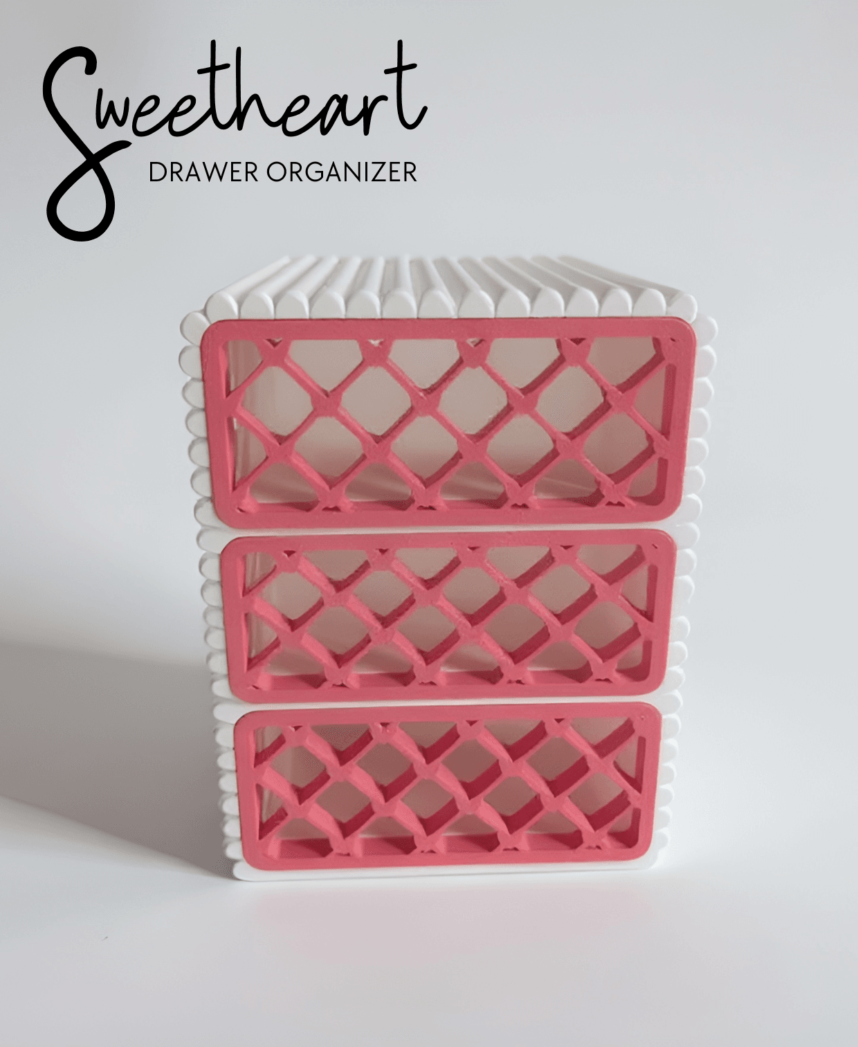 Sweetheart Drawer Organizer 3d model