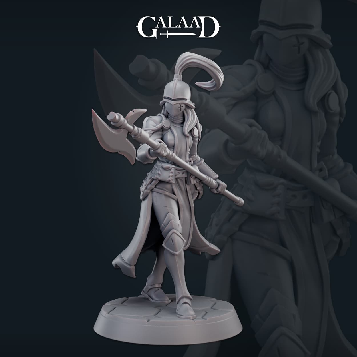 Dark fantasy Knight 05 3d model