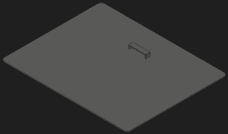 CC2 Filter Baffle Cover 3d model