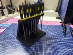 File Rack 10 Slots 3d model