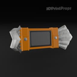 Mobile Oracle from Shaman King 3d model