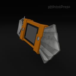 Mobile Oracle from Shaman King 3d model
