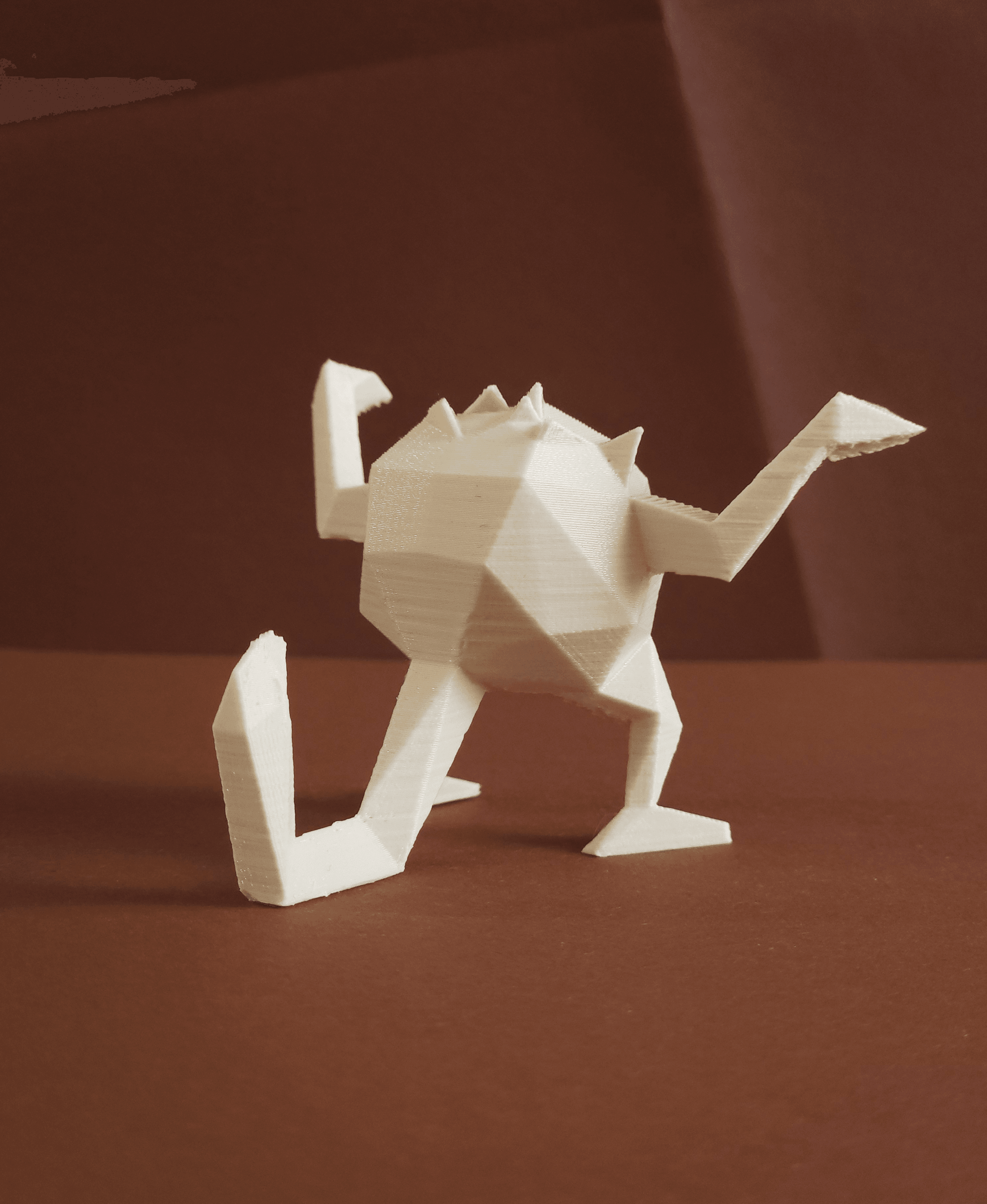 Mankey Low Poly Pokemon 3d model