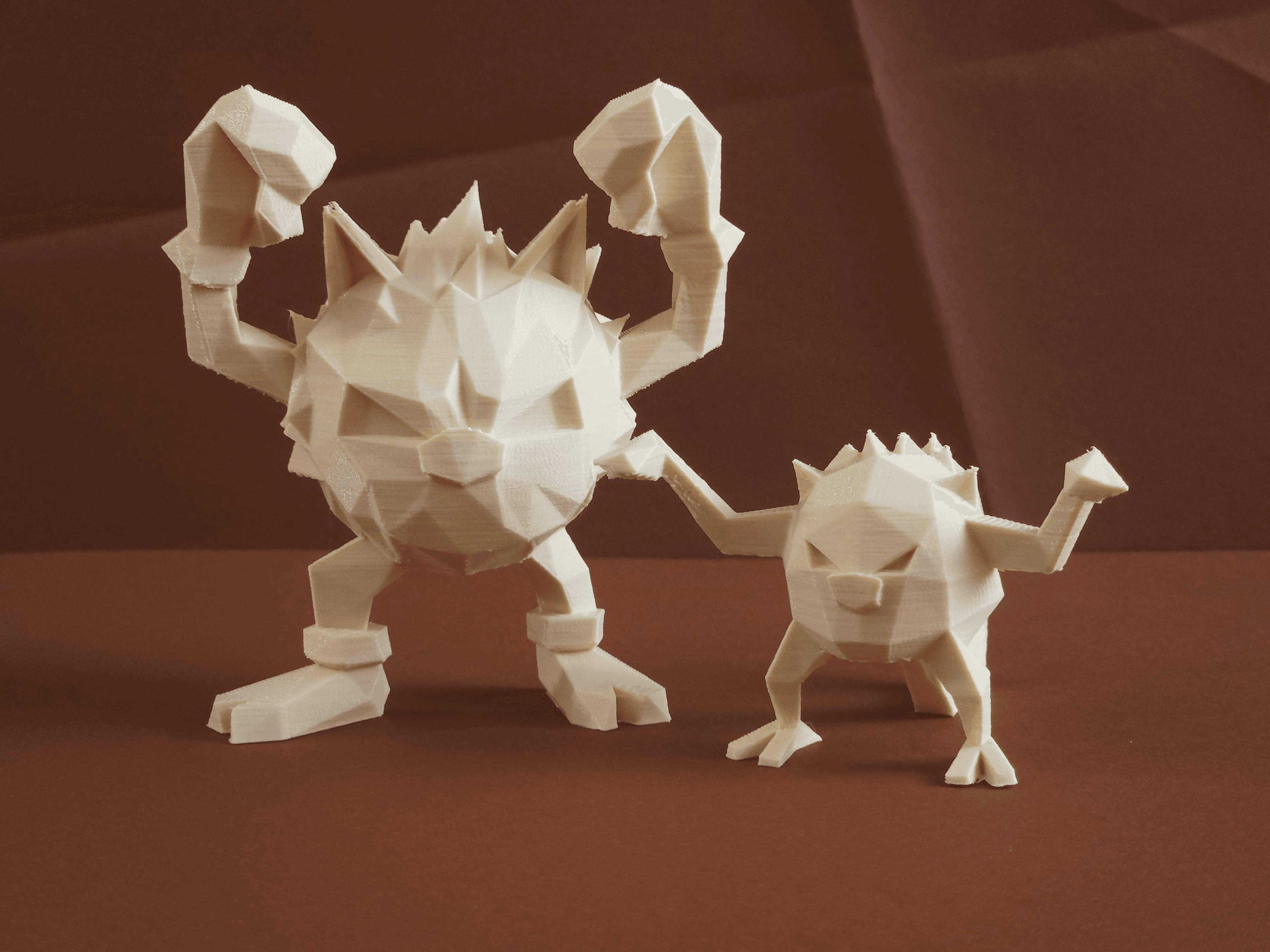 Mankey Low Poly Pokemon 3d model