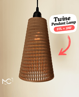 TwinePendantLamp 3d model