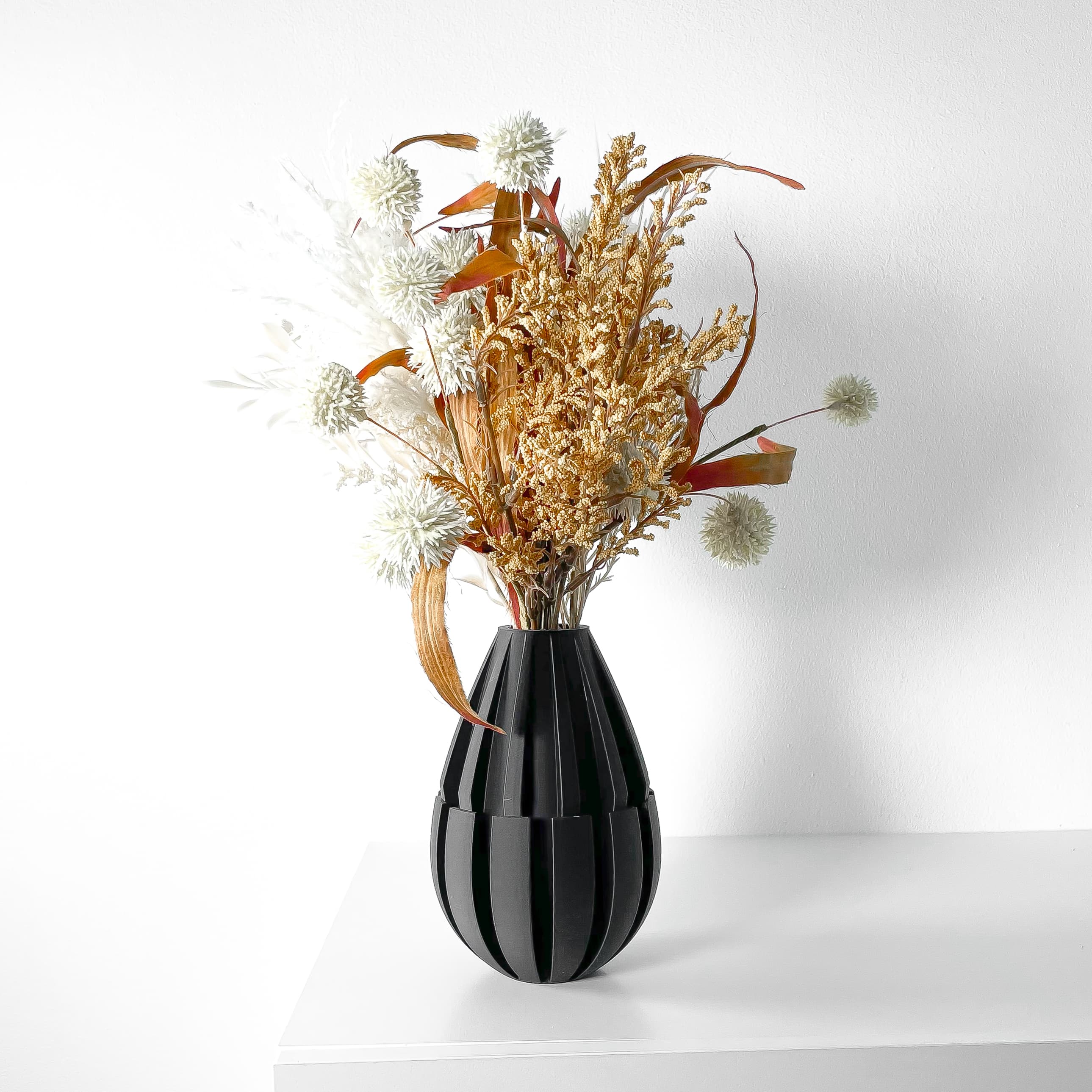 The Mivox Vase, Modern and Unique Home Decor for Dried and Flower Arrangements | STL File 3d model