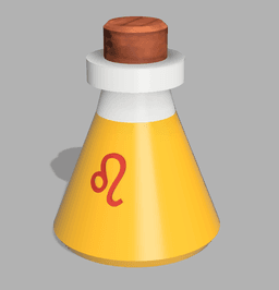 Stash Potion + Keychain (Leo) 3d model