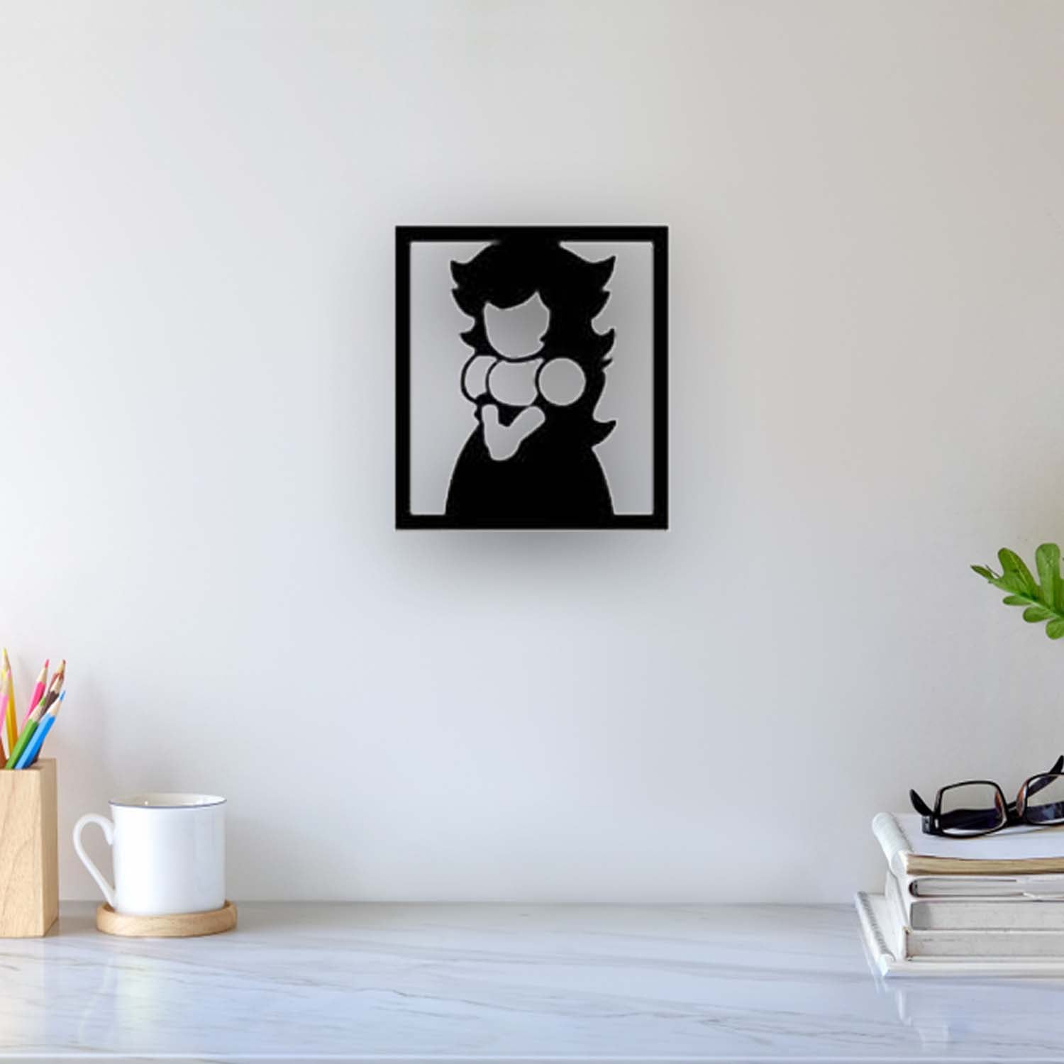 Super Mario Princess Wall Art 3d model