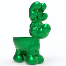 DEER BOWL POT 3d model