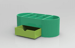FlexiDesk Pro – Modular Office Organizer 3d model