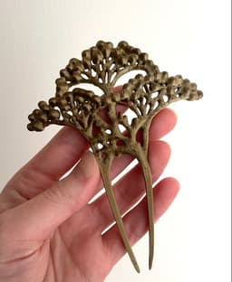 Art Nouveau Hair Comb Replica 3d model